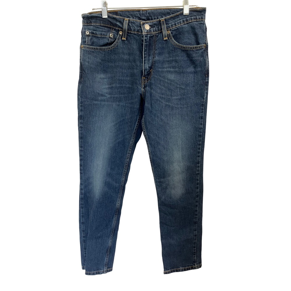 Levis 511 Slim Fit Jeans Mens 32x30 Dark Wash Blue Denim Pants 04511-2369